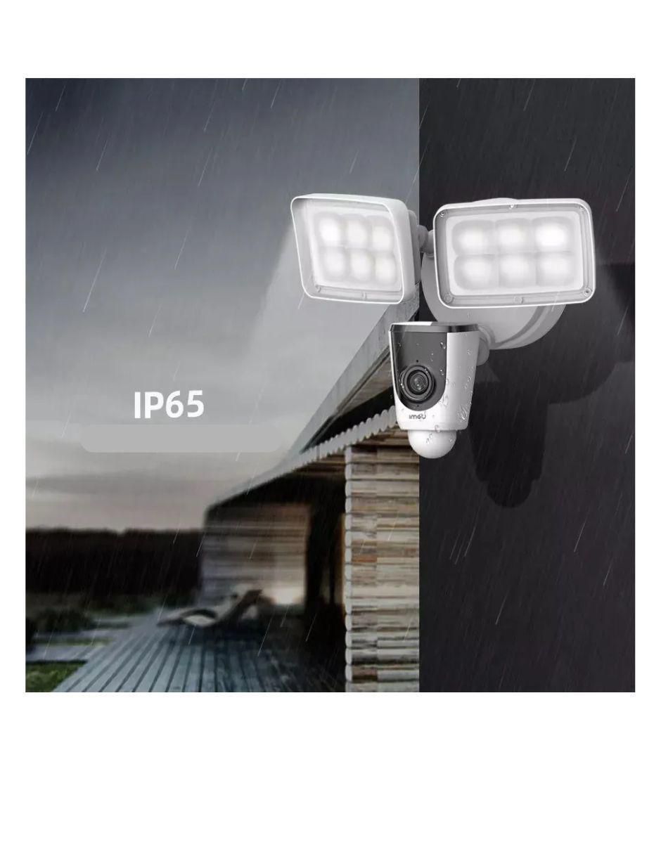 Cámara individual de seguridad Imou inalámbrica HD 110° con visión nocturna con capacidad de grabar para interior y exterior