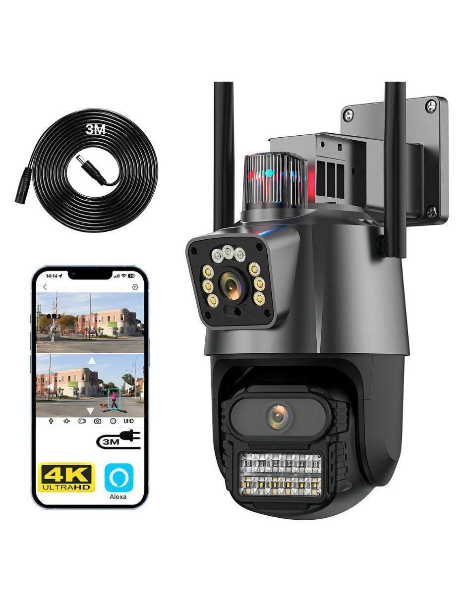 Cámara de seguridad inalámbrica Full HD 360 con capacidad de grabar para exterior 3