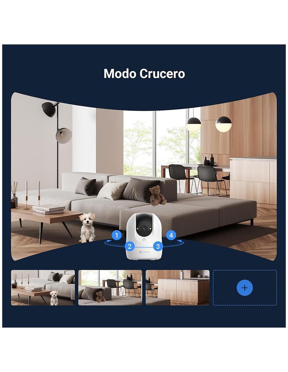 Cámara de seguridad modelo C6N G1 4K inalámbrica 4K UHD 110° con capacidad de grabar para interior 2