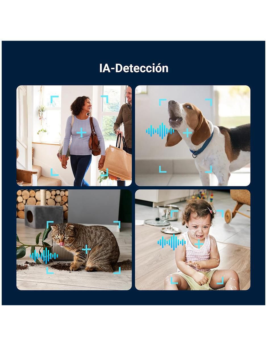 Cámara de seguridad modelo C6N G1 4K inalámbrica 4K UHD 110° con capacidad de grabar para interior 6