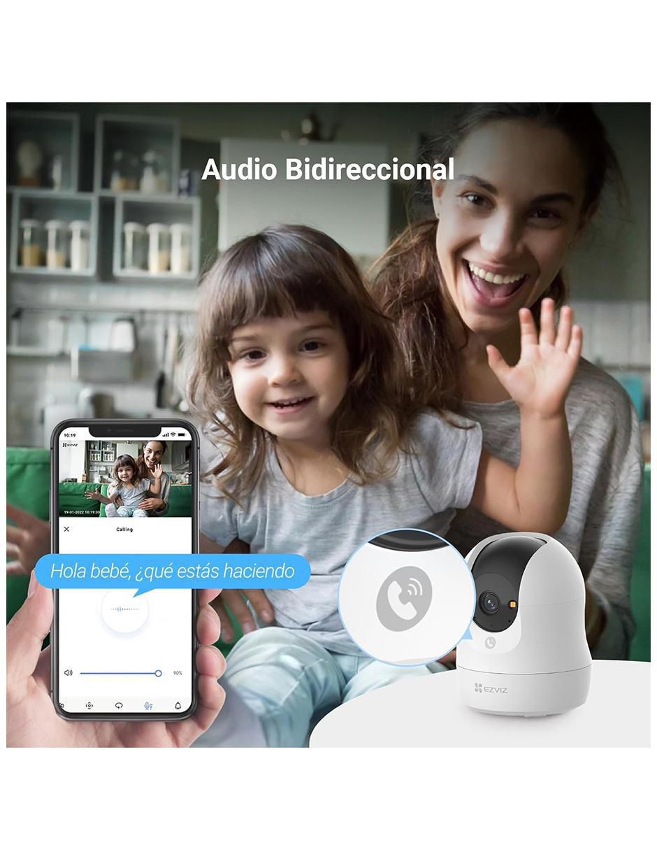 Cámara de seguridad modelo C6N G1 4K inalámbrica 4K UHD 110° con capacidad de grabar para interior 8