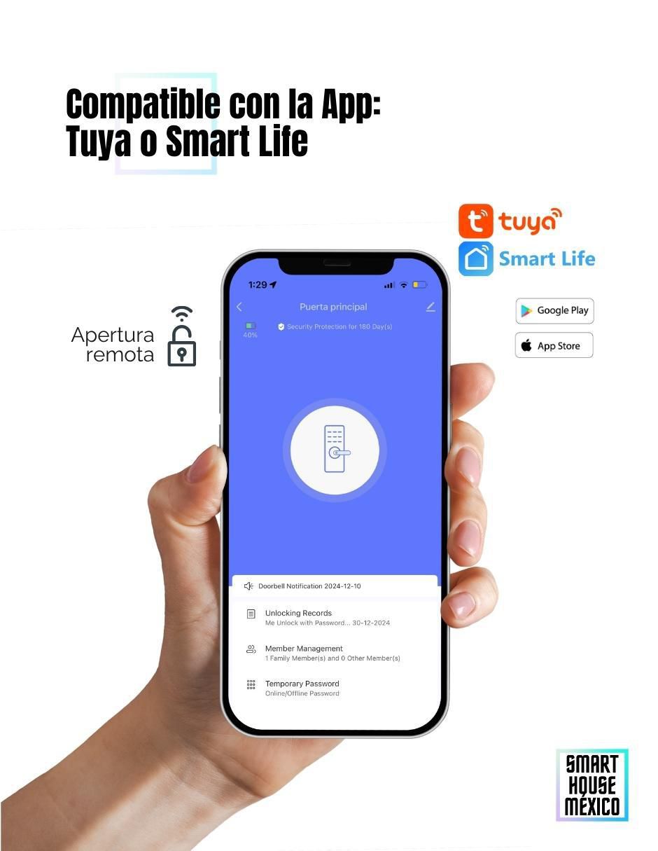 Cerradura smart 6