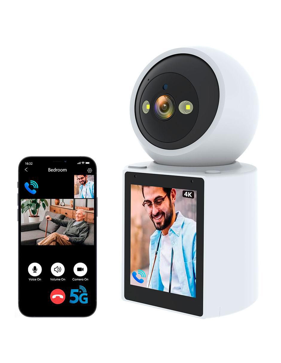 Cámara individual de seguridad modelo VS-W01 inalámbrica 4K/UHD 60 con visión nocturna para interior Cámara individual de seguridad modelo VS-W01 inalámbrica 4K/UHD 60 con visión nocturna para interior