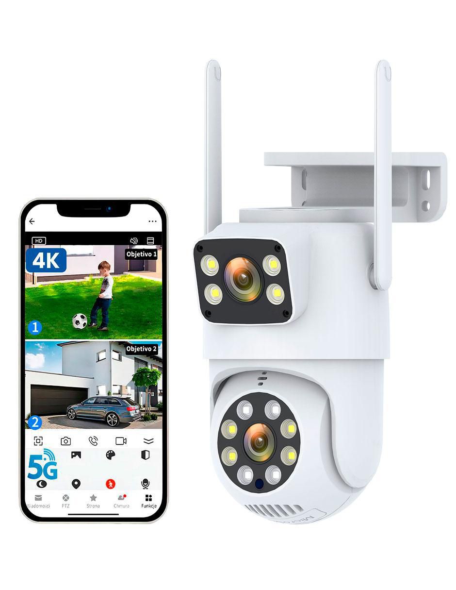 Cámara individual de seguridad modelo VS-W43 inalámbrica 4K/UHD 90° con capacidad de grabar y visión nocturna para interior y exterior Cámara individual de seguridad modelo VS-W43 inalámbrica 4K/UHD 90° con capacidad de grabar y visión nocturna para interior y exterior