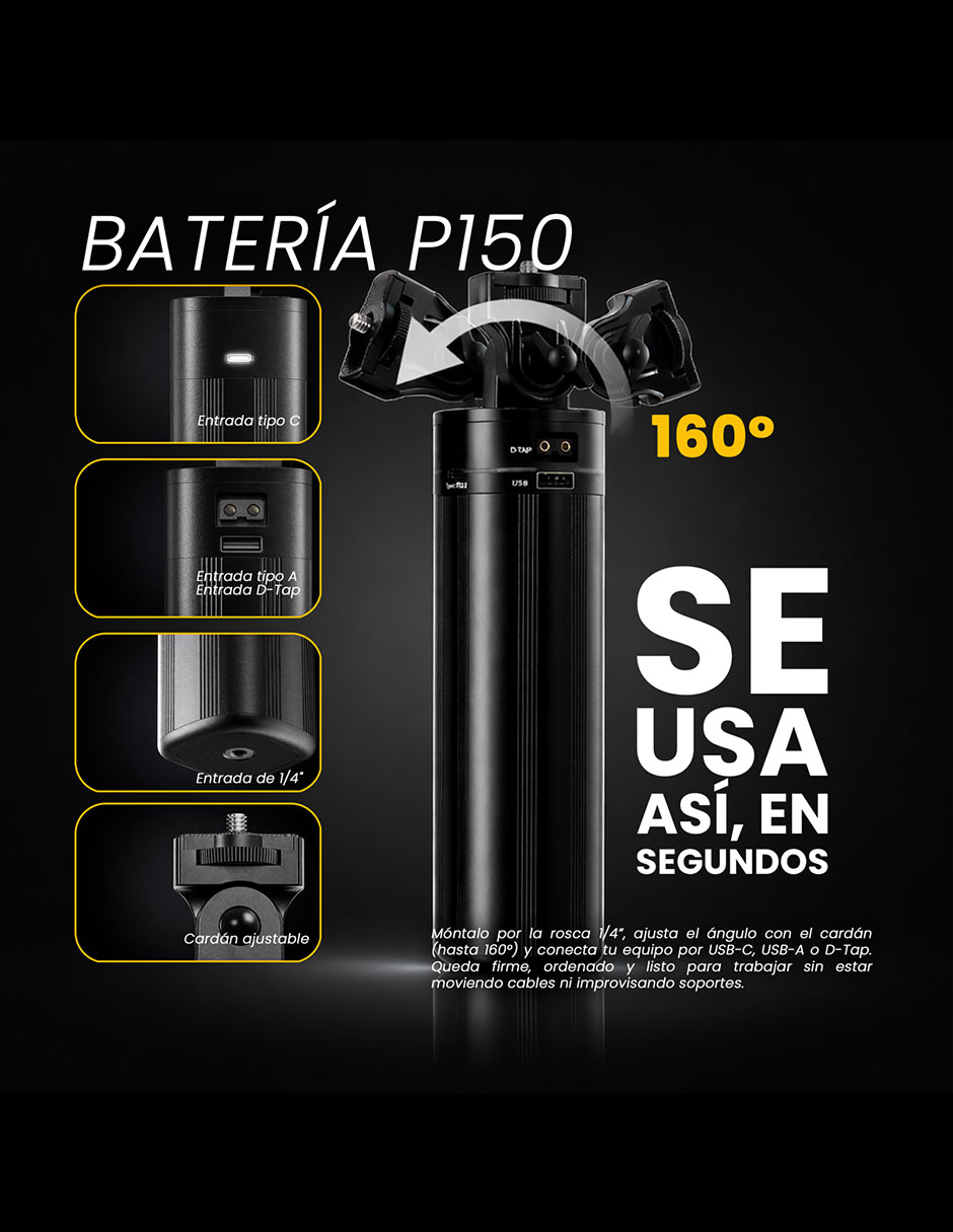 Kit fotográfico L80 - P150 2