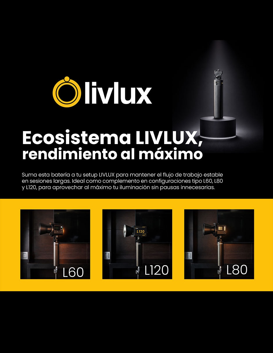Kit fotográfico L80 - P150 9