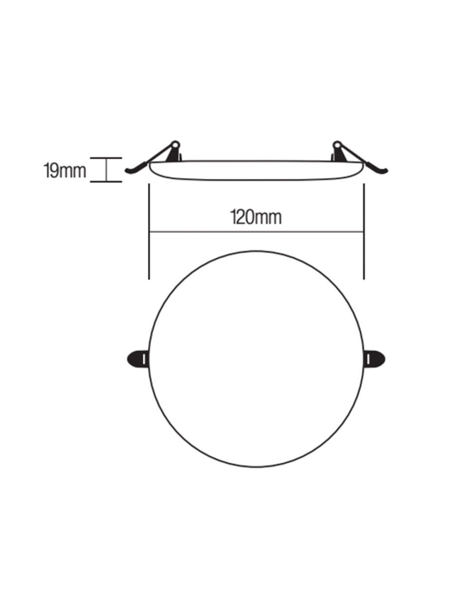 Lámpara blanca LED-PNL18W 4