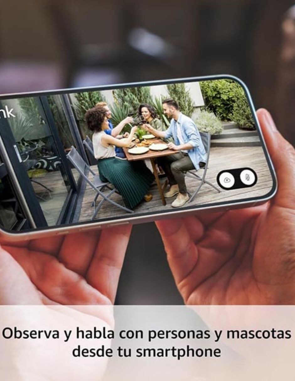 Cámara Wi-Fi de seguridad modelo Outdoor 4 Add On inalámbrica HD 137° visión nocturna para interior y exterior 3