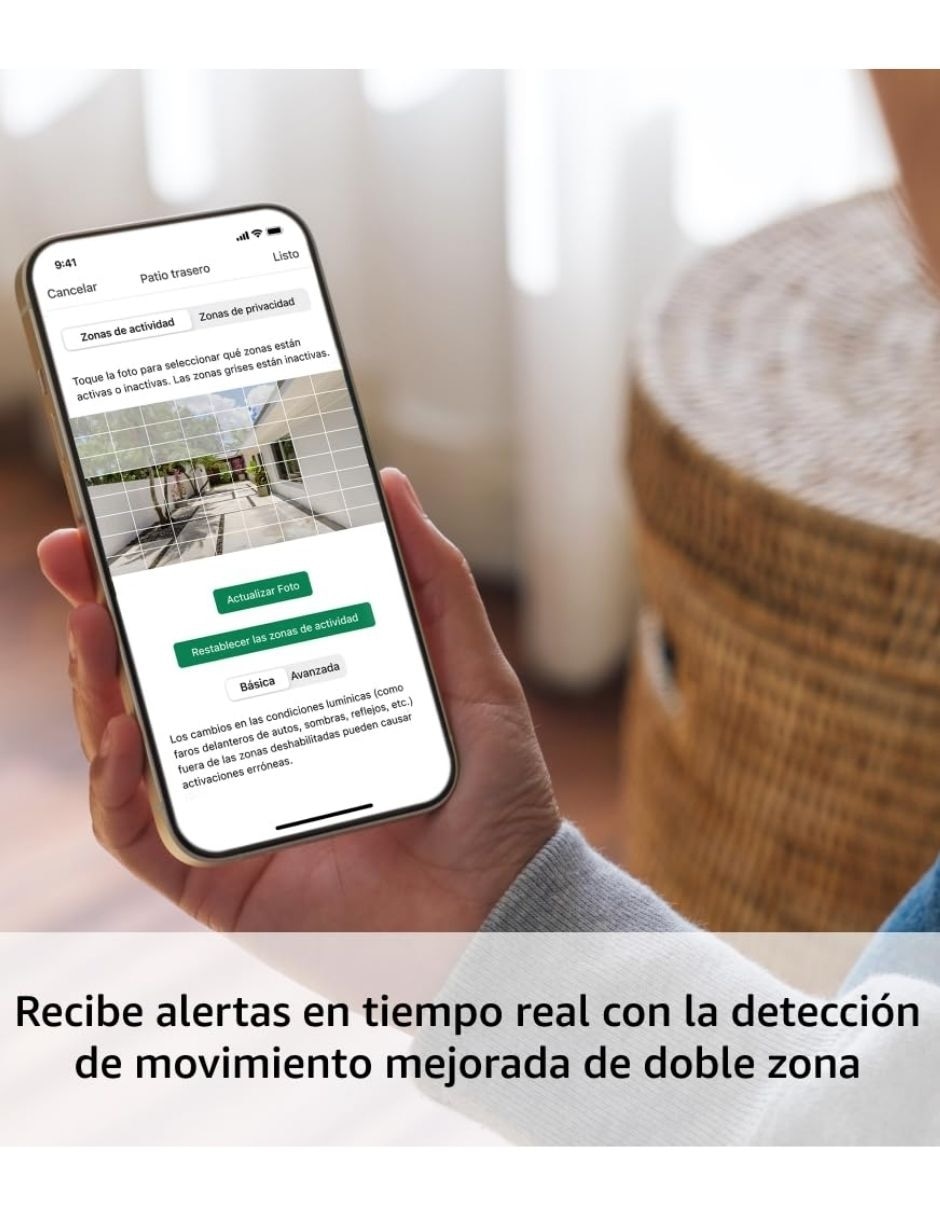 Cámara de seguridad modelo Outdoor 4 Inalámbrica HD para Interior y exterior 3