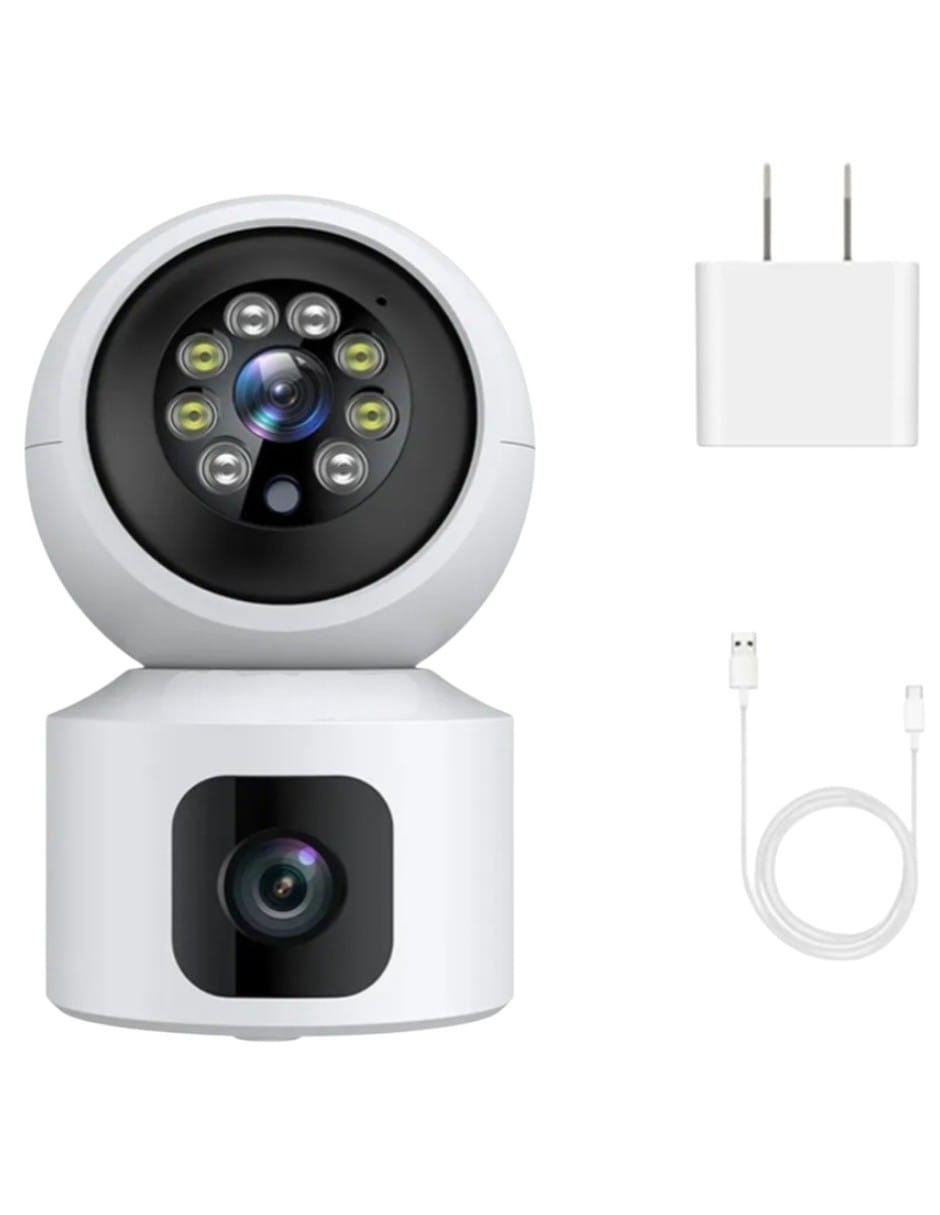 Cámara individual de seguridad modelo alámbrica HD 360° para Interior