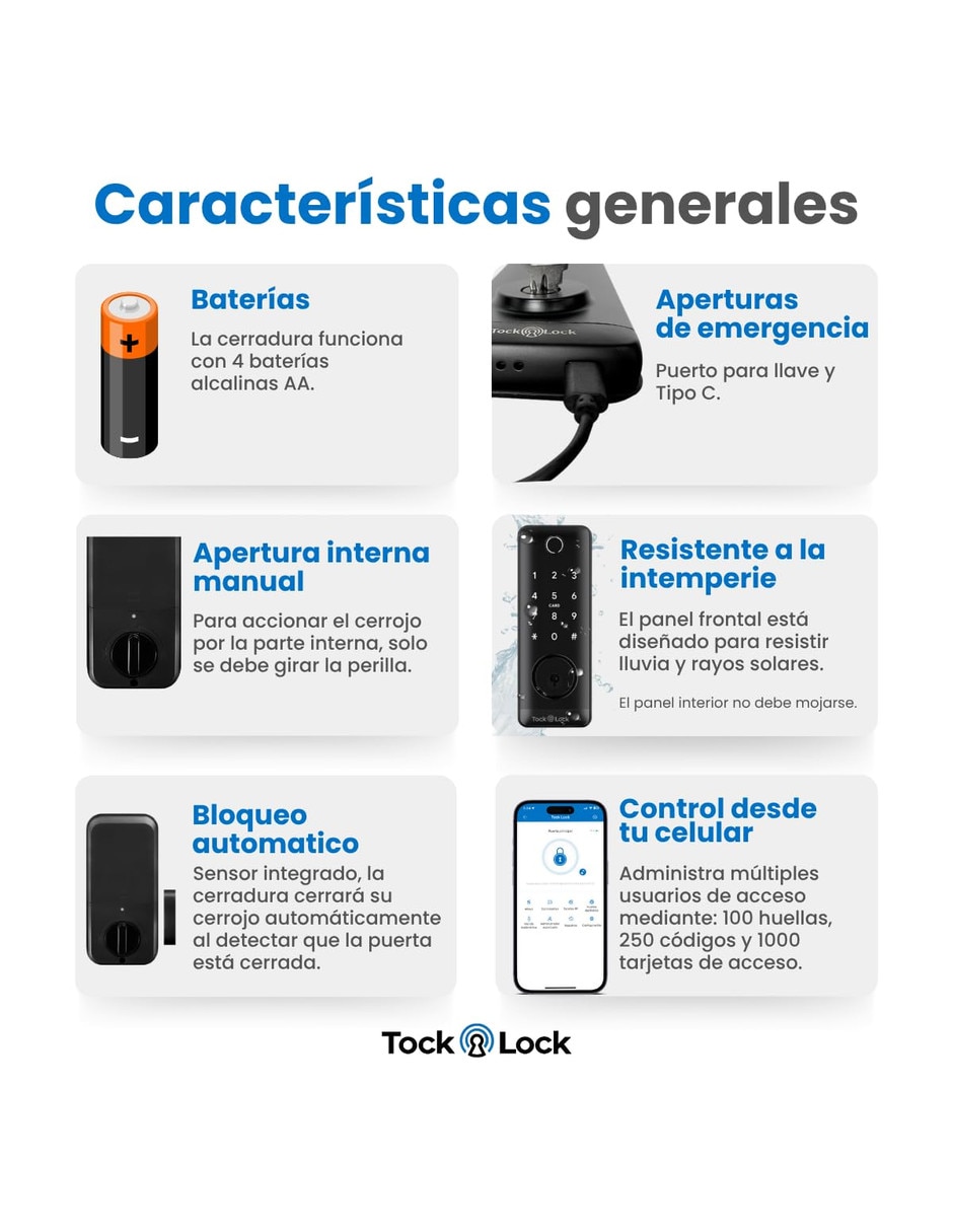 Cerradura smart 7503059958429