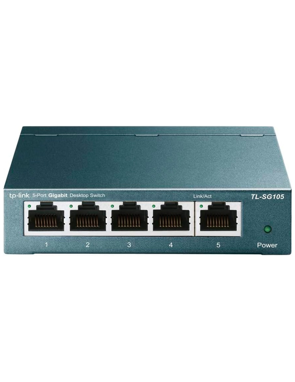 Conmutador ethernet alámbrica tpli tl-sg105 v 1 Conmutador ethernet alámbrica tpli tl-sg105 v 1