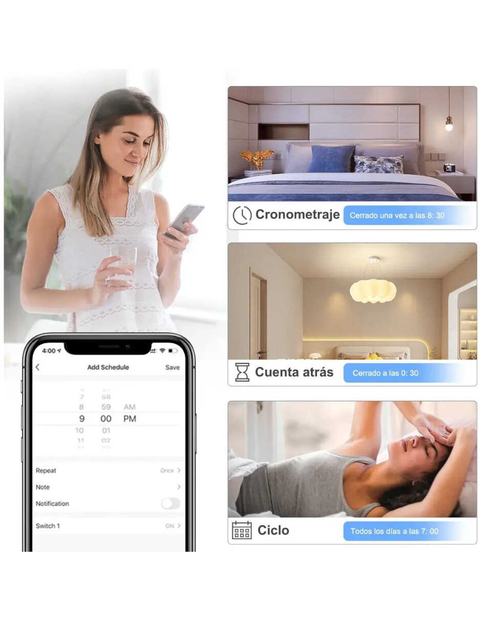 Apagador smart interruptor 4