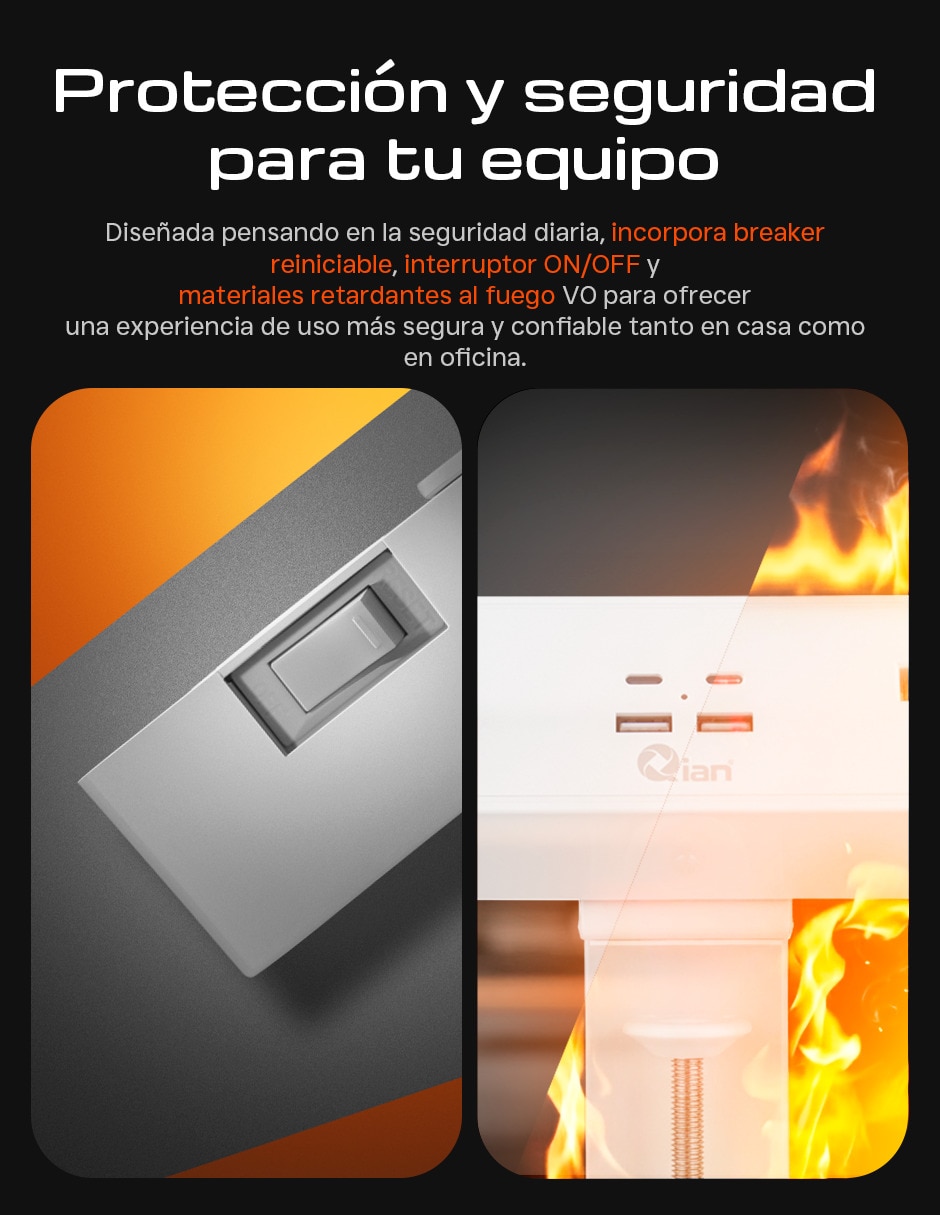 Multicontacto smart qbp-188wf-01 de 8 contactos 5