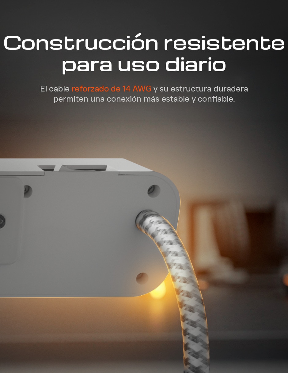 Multicontacto smart qbp-188wf-01 de 8 contactos 7