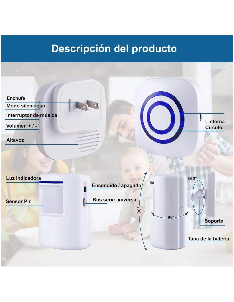 Timbre smart con sensor 2