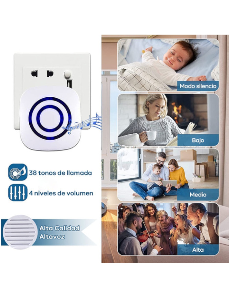Timbre smart con sensor 3