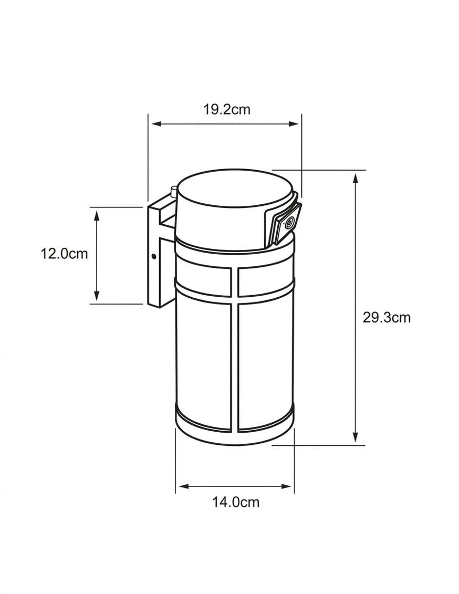 Cámara Wi-Fi de seguridad modelo Light Guard inalámbrica 2K 160°/170° para exterior 11