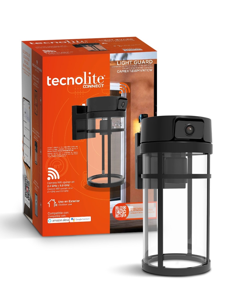 Cámara Wi-Fi de seguridad modelo Light Guard inalámbrica 2K 160°/170° para exterior 7