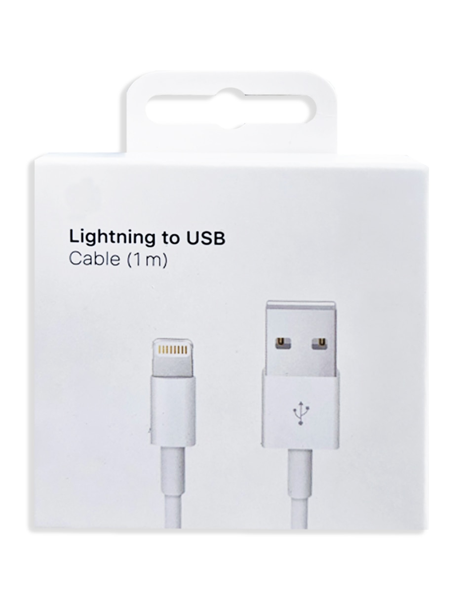 Cable lightning a tipo usb a de 1 m Cable lightning a tipo usb a de 1 m